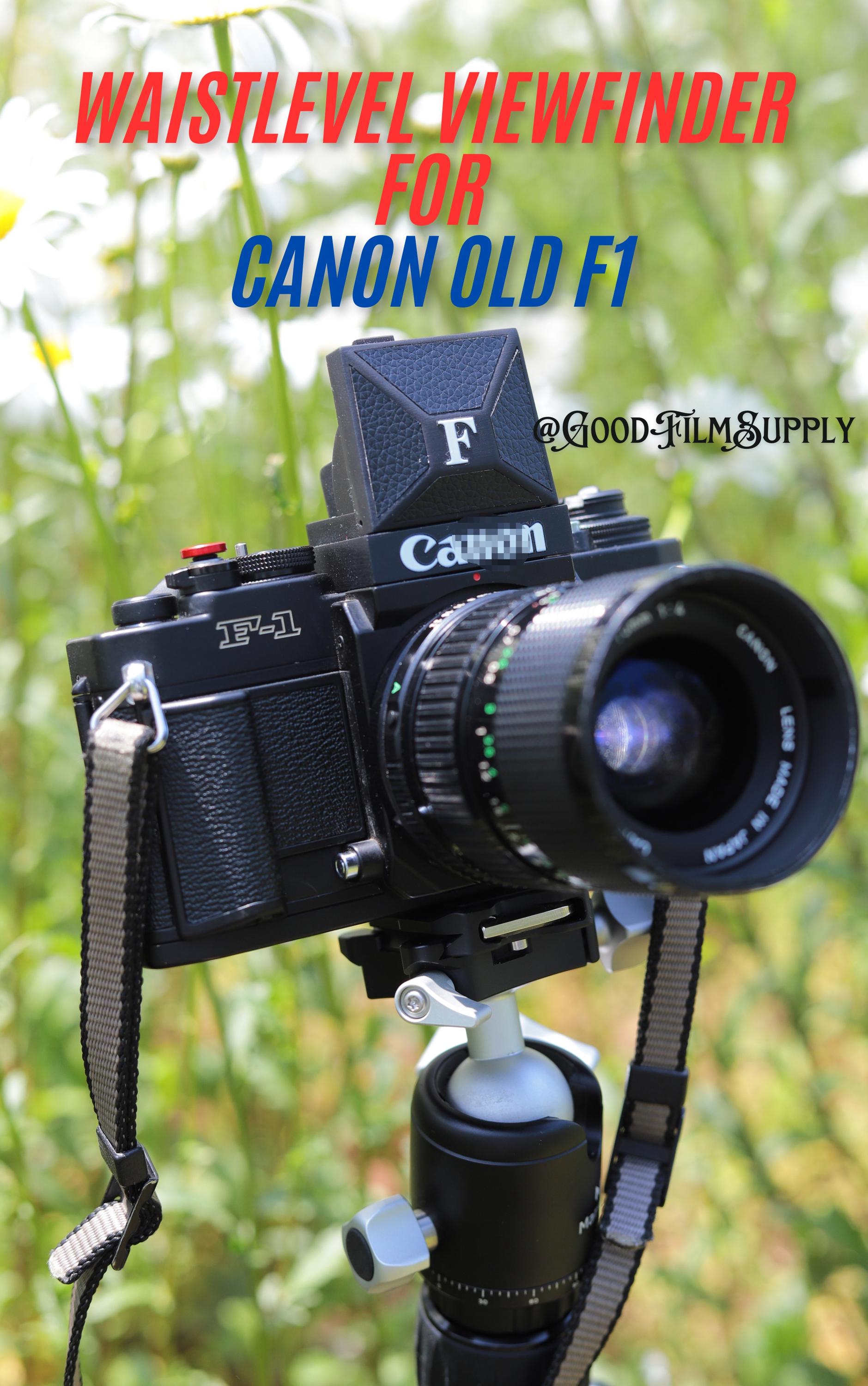 Canon F-1用 WAIST LEVEL FINDER 旧F-1 Canon F-1 Waist Level Finder - Accessory – Kamerastore