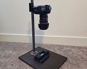 DSLR Film Scanning Copy Stand - Craftsman Version Birthday Gift for Analog Photographers