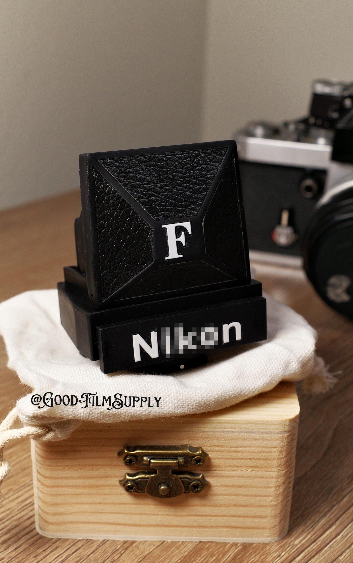 3D Printed Nikon Waist Level Viewfinder for F F2 DW1 WLVF W