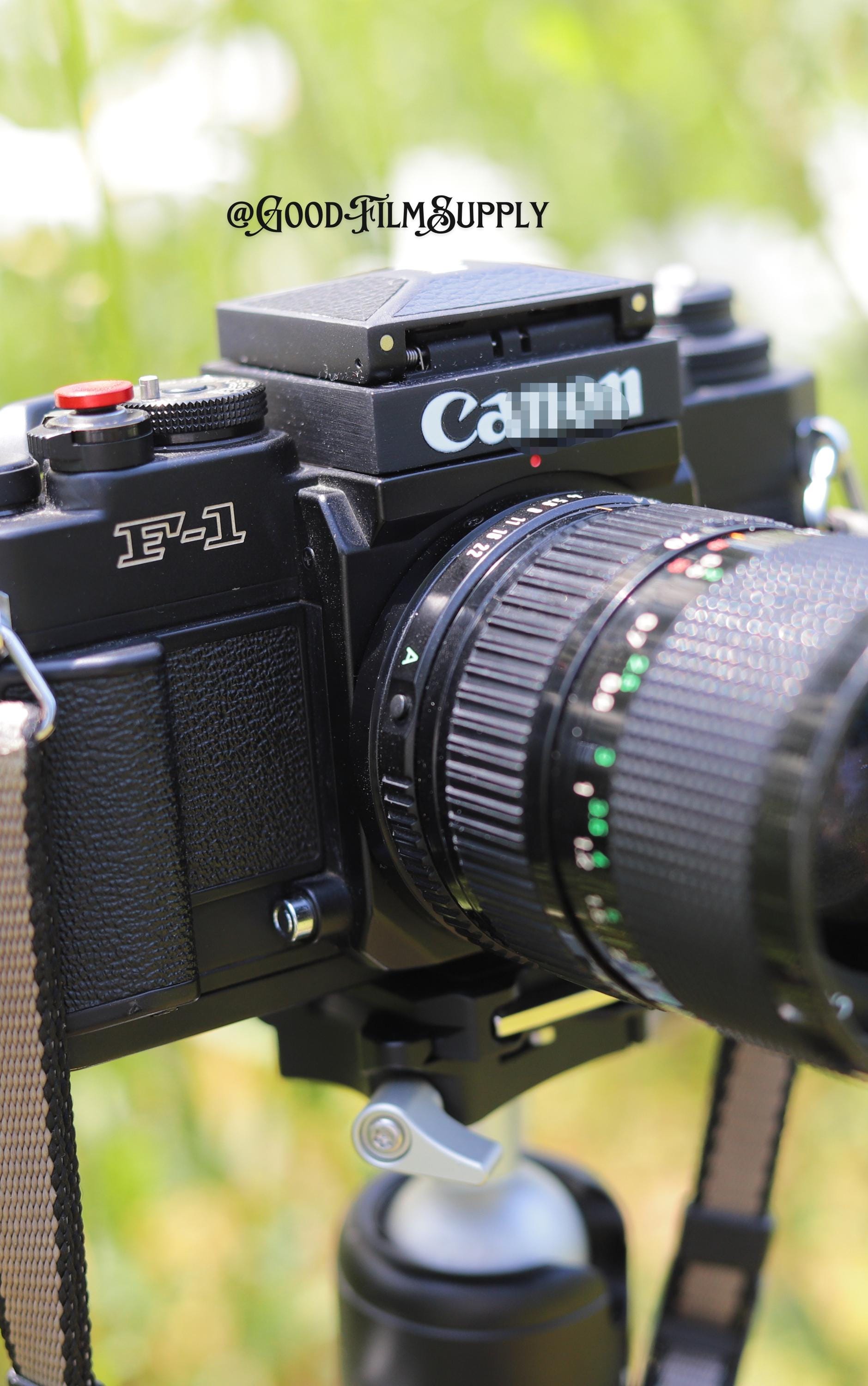 3D Printed Old Canon F-1 Waist Level Viewfinder – WLVF W