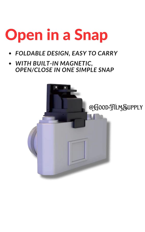 3D Printed Nikon Waist Level Viewfinder for F F2 DW1 WLVF W 3D Printed Nikon Waist Level Viewfinder for F F2 DW1 WLVF W
