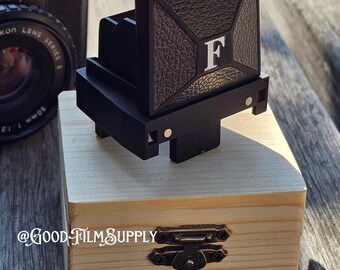 3D Printed Waist Level Viewfinder WLVF for Nikon F Cameras W 3D Printed Waist Level Viewfinder WLVF for Nikon F Cameras W