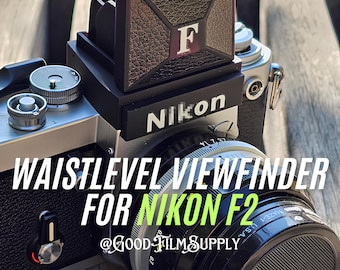 3D Printed Waist Level Viewfinder WLVF for Nikon F Cameras W 3D Printed Waist Level Viewfinder WLVF for Nikon F Cameras W