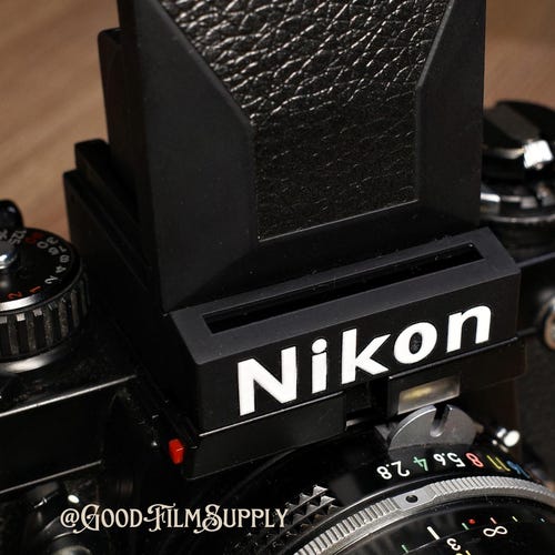 3D Printed Nikon F3 Waist Level Viewfinder W/ Magnifier –DW3 WLVF