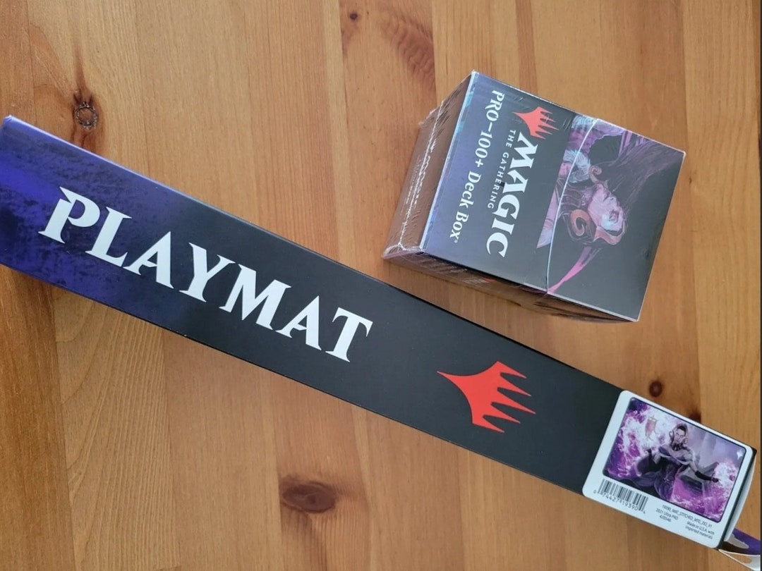 Liliana the Last Hope Stitched Playmat & Deckbox MTG Etsy