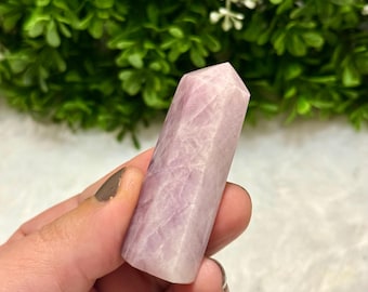 Kunzite Point | Natural Kunzite Point | Kunzite Crystal Point | Kunzite Crystal | Lavender Kunzite Point