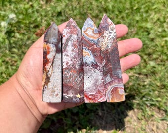 Mexican Crazy Lace Agate Points | Mexican Crazy Lace Agate Crystals | Mexican Crazy Lace Agate Points | Mexican Agate Points