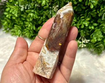 Mexican Crazy Lace Agate Point | Mexican Crazy Lace Agate Crystal | Mexican Crazy Lace Agate Point | Mexican Agate Point
