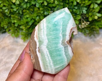 Carribean Calcite Flame | Carribean Calcite Free Form | Carribean Calcite Crystal