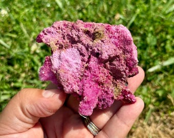 Raw Colbato Calcite Specimen | UV Reactive Raw Colbato Calcite Specimen | Colbato Calcite Specimen | Colbato Calcite Specimen | UV Reactive