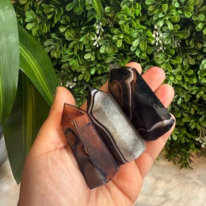 Black Sardonyx Points | Sardonyx Points