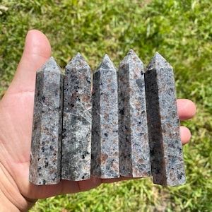 Yooperlite Crystal Points  | UV Reactive | (You Pick)