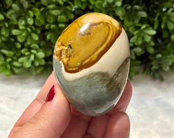 Polychrome Jasper | Polychrome Jasper Crystal | Polychrome Jasper Palm Stone