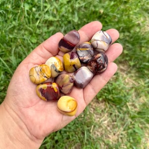 Mookaite Jasper Tumbled Stones | Mookaite Jasper Stones | Mookaite Jasper Crystal Stones | Mookaite Jasper Crystal Tumbled Stones