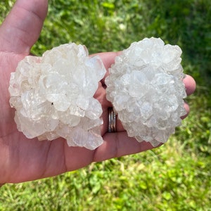 Raw Clear Quartz Crystal Cluster