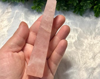 Rose Quartz Crystal |  Rose Quartz | Rose Quartz Point | Rose Quartz Point Crystal | Rose Quartz Crystal Point
