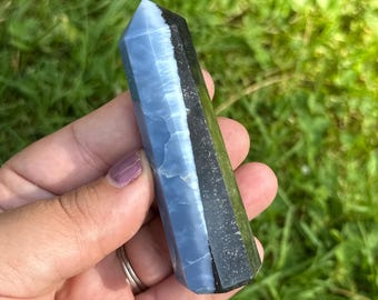 Owyhee Blue Opal Crystals | Owyhee Blue Opal Point | Owyhee Blue Opal Stone | Owyhee Blue Opal Crystal Point