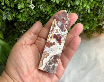 Mexican Crazy Lace Agate Point | Mexican Crazy Lace Agate Crystal | Mexican Crazy Lace Agate Mini Point | Mexican Agate Point