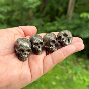 Pyrite Carvings | Pyrite Skulls | Gold Pyrite Skulls | Pyrite Crystal Skulls | Pyrite Crystals