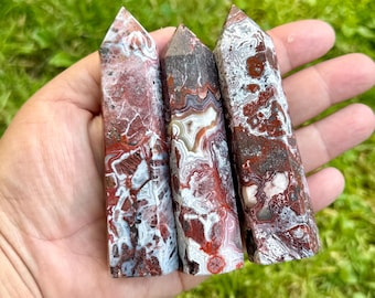 Mexican Crazy Lace Agate Points | Mexican Crazy Lace Agate Crystals | Mexican Crazy Lace Agate Points | Mexican Agate Points