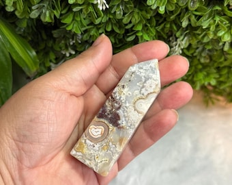 Mexican Crazy Lace Agate Point | Mexican Crazy Lace Agate Crystal | Mexican Crazy Lace Agate Mini Point | Mexican Agate Point
