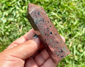 Plum Blossom Jasper Tumbled - Etsy