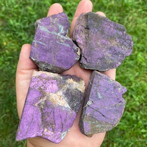 Raw Purpurite Specimens | Natural Raw Purpurite | (you pick)