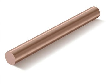 Solid Copper Round Bar – DIY Crafts, Models, Industrial Projects