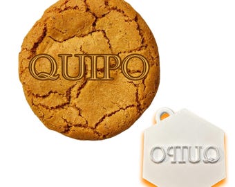 Personalized Logo Cookie Stamp: Custom 3D Printed Baking Stamp