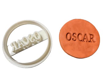 Personalized Name Cookie Cutter: 3D Printed Custom Biscuit Stamp