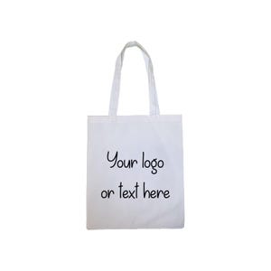 CUSTOM TOTE BAG, Promotional Tote Bag, Shopping Bags With Your Image, Text and Logo, Personalized Tote Bag