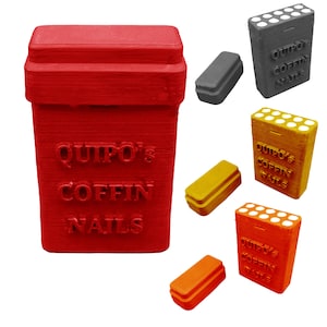 Portasigarette personalizzato – Design 'Coffin Nails' stampato in 3D