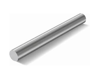 6063 Aluminum Round Rod, Solid Metal Bar for Machining, Fabrication, Welding, DIY Projects