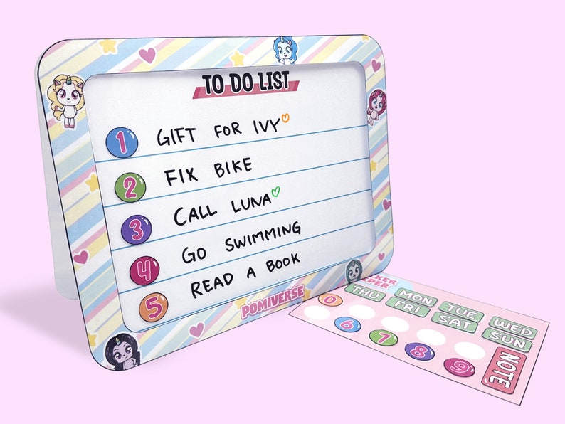 Printable White Board digital Files easy to Make White Board, Non ...
