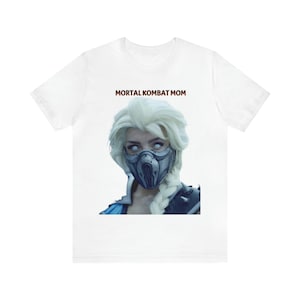Mom-Mortal Kombat Unisex Jersey Short Sleeve Tee