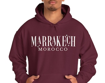 Marrakech Morocco HOODIE Unisex Sweatshirt Hooded