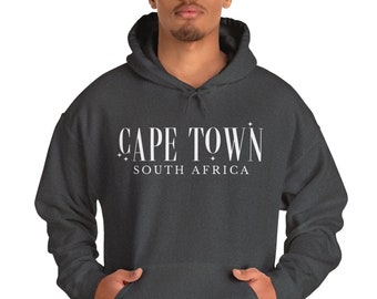 Cape Town South Africa Hoodie: Unisex Souvenir Sweatshirt