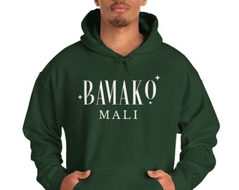 Bamako Mali Hoodie: Unisex Souvenir Sweatshirt