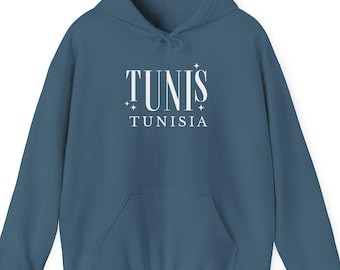 Hooded Sweatshirt Unisex Hoodie - Tunis, Tunisia