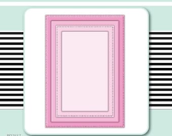 Posydoodles Basics - Rectangles dies