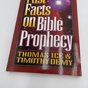 Fast Facts on Bible Prophecy Thomas Ice Demy 1997 First Printing Christian