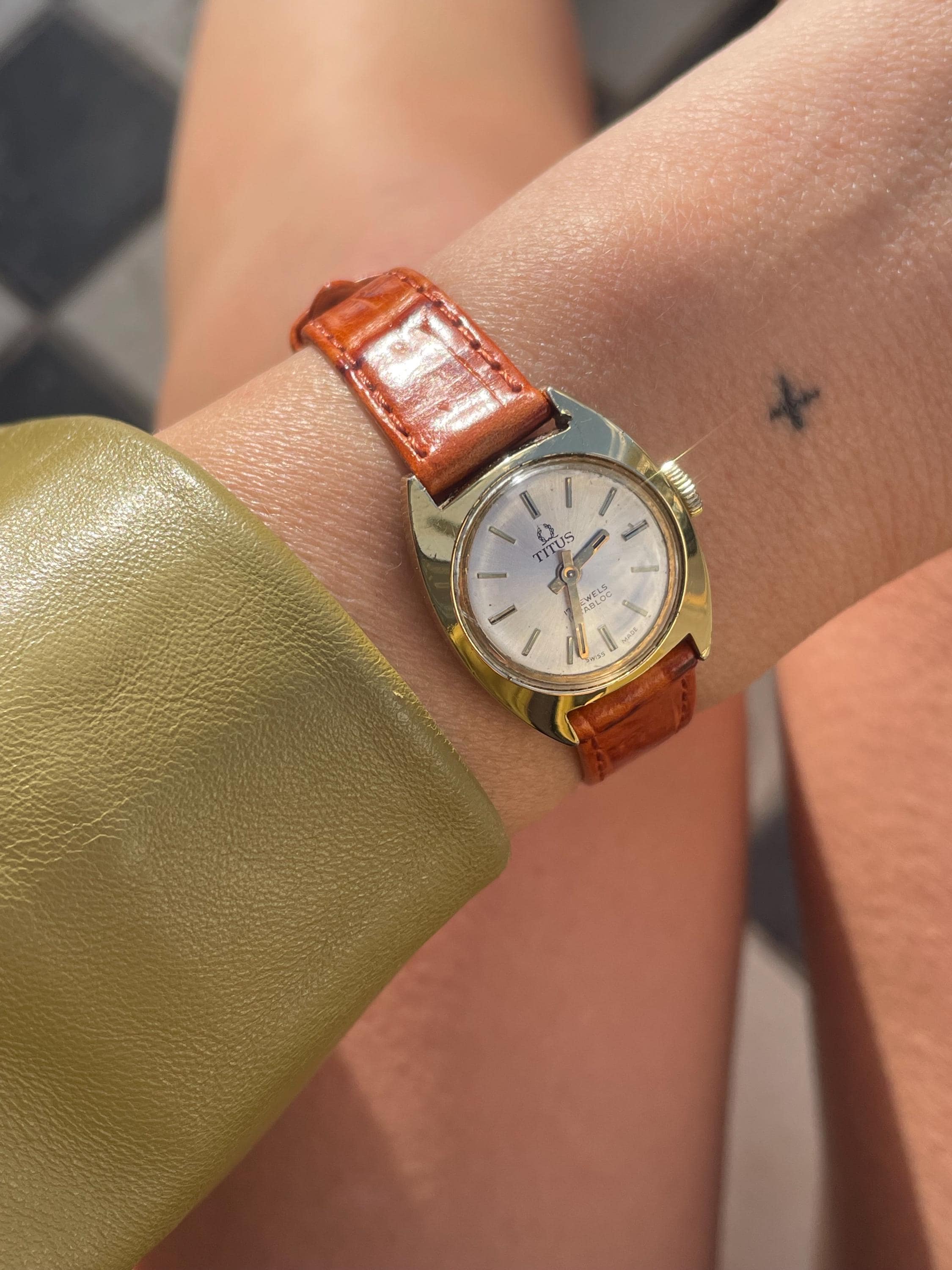 アンティーク　スイス製TITUS レディース　カクテルウオッチ Titus Ladies Watch - Etsy