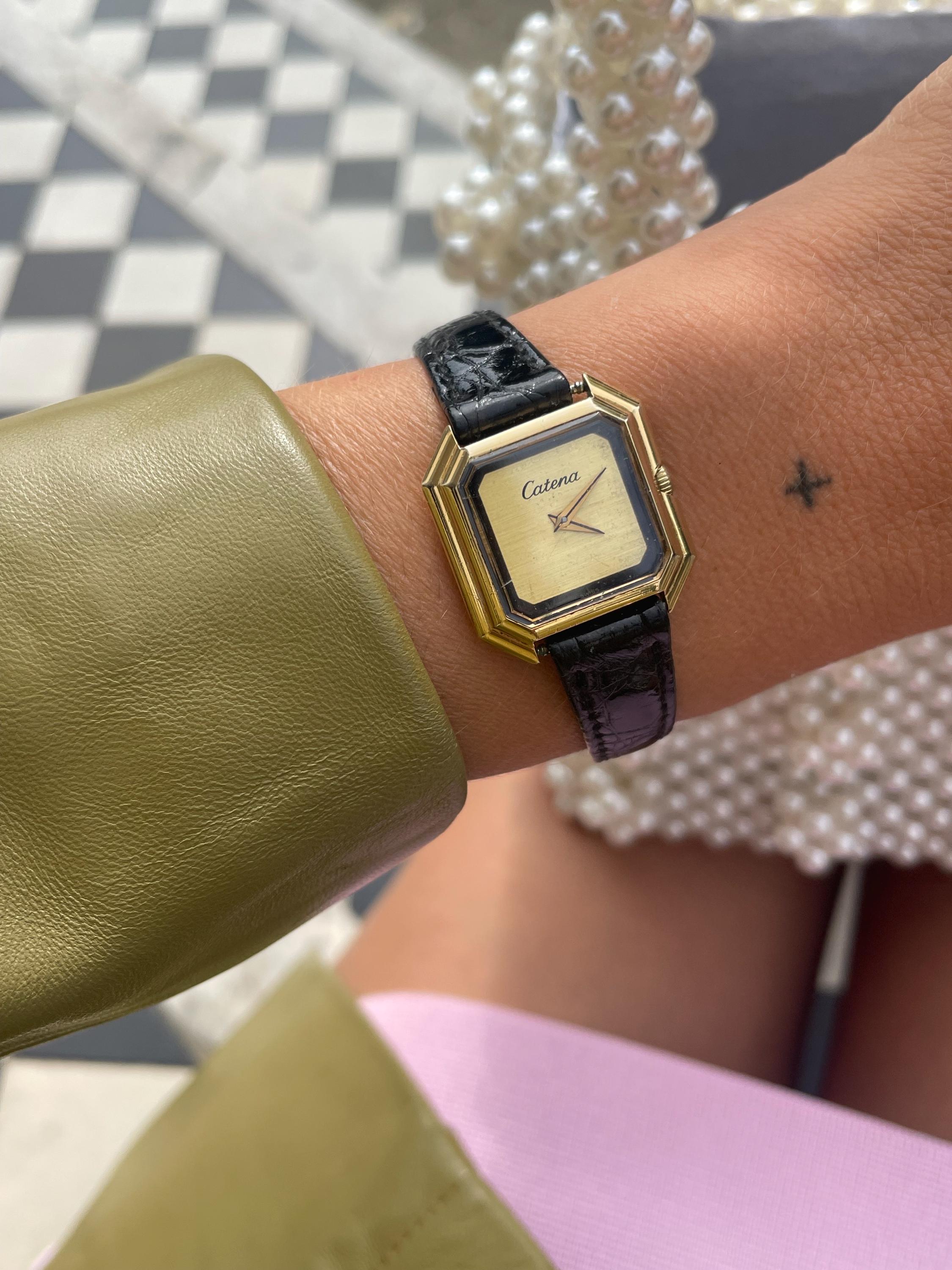 CATENAの時計 CATENA 手巻き 腕時計 | しばさんのカメラ・腕時計のブログ