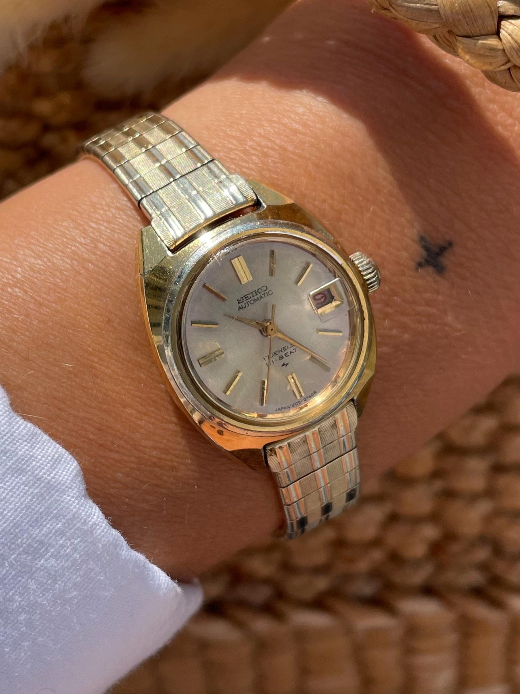 Seiko gold ladies - Etsy 日本