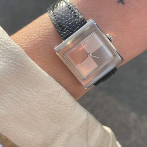 Wind up Silver Wristwatch - Etsy display picture 2