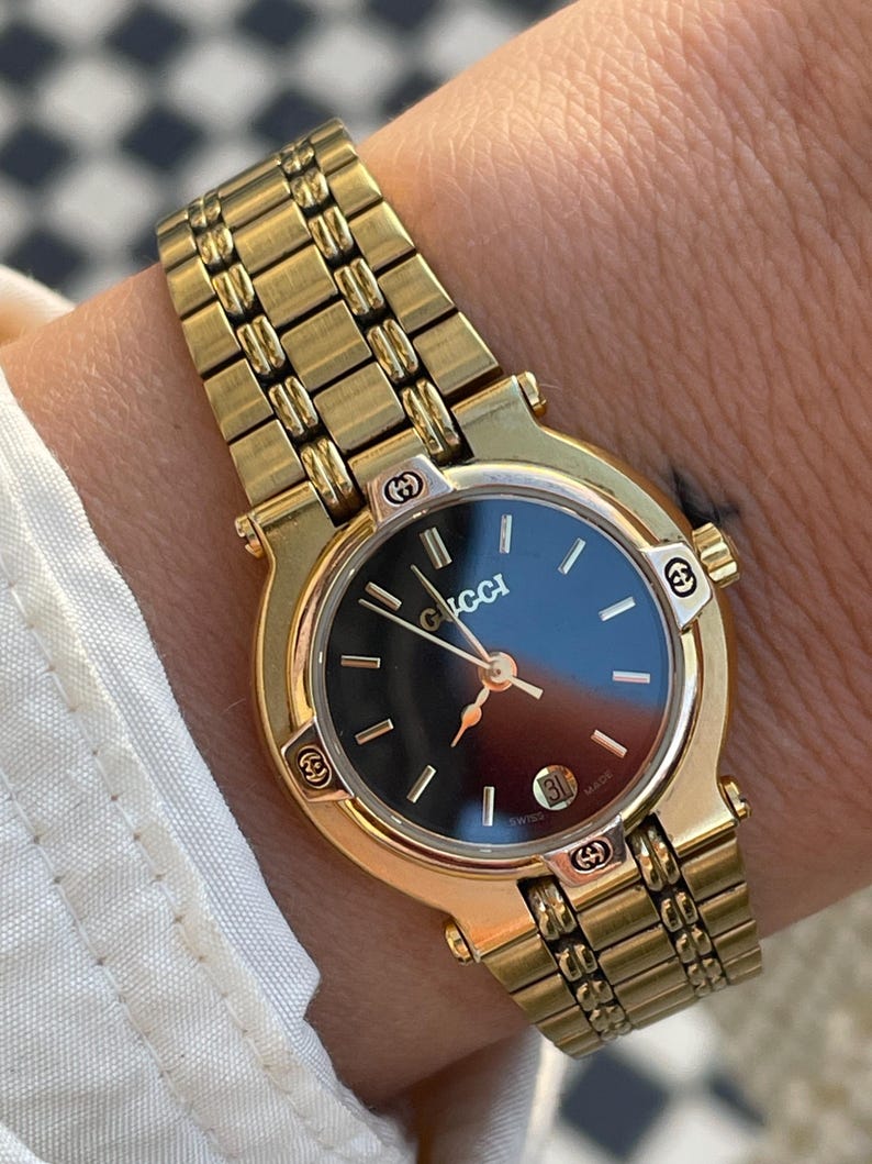rare-stunning-vintage-90s-gucci-9200l-gold-plated-chain-link-strap