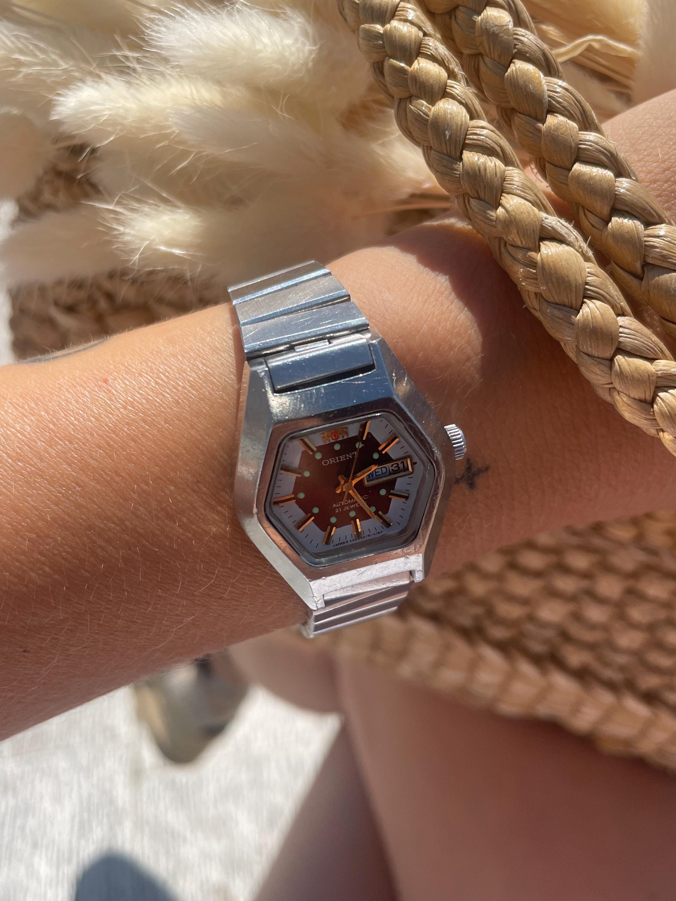 Orient square watch - Etsy 日本