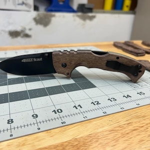 Cold Steel 4 Max Scout  Gombeira (Brazilian Ebony) Scales
