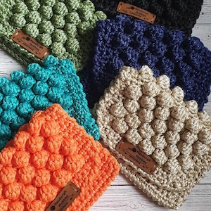 Handmade Crochet Wallet, Crochet Card Holder, Handmade Crochet Wallet, Popcorn Stitch Mini Wallet, Handmade Gift, Christmas Gift