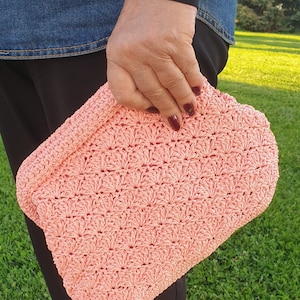 Handgefertigte Raffia Tasche, Handgefertigte Tasche Geldbörse, Handgefertigte Clutch mit Riemen, Clutch Geldbörse, Clutch Bag Crochet, Brauttasche